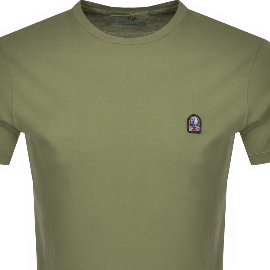 Alternative Image for ProductParajumpers Patch T Shirt Green2